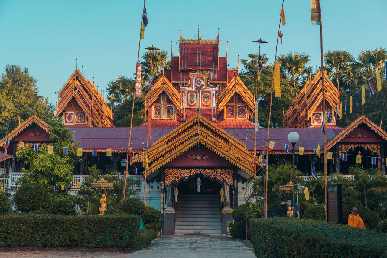Lampang Wat Si Rongmuang, Thailand